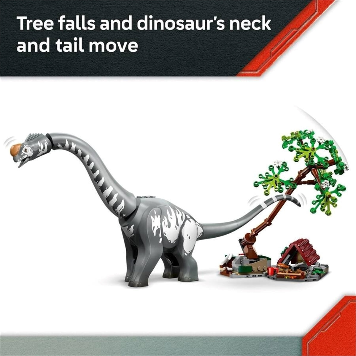 LEGO - Jurassic World Raptor & Titanosaurus Tracking Mission 76973 (Refurbished - Excellent)