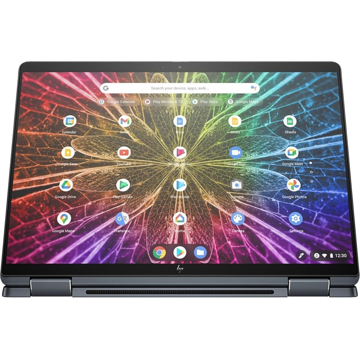 HP Elite Dragonfly Chromebook 13.5" Touch 16GB 256GB SSD Core™ i5-1245U 3.3GHz ChromeOS, Slate Blue (Refurbished - Fair)