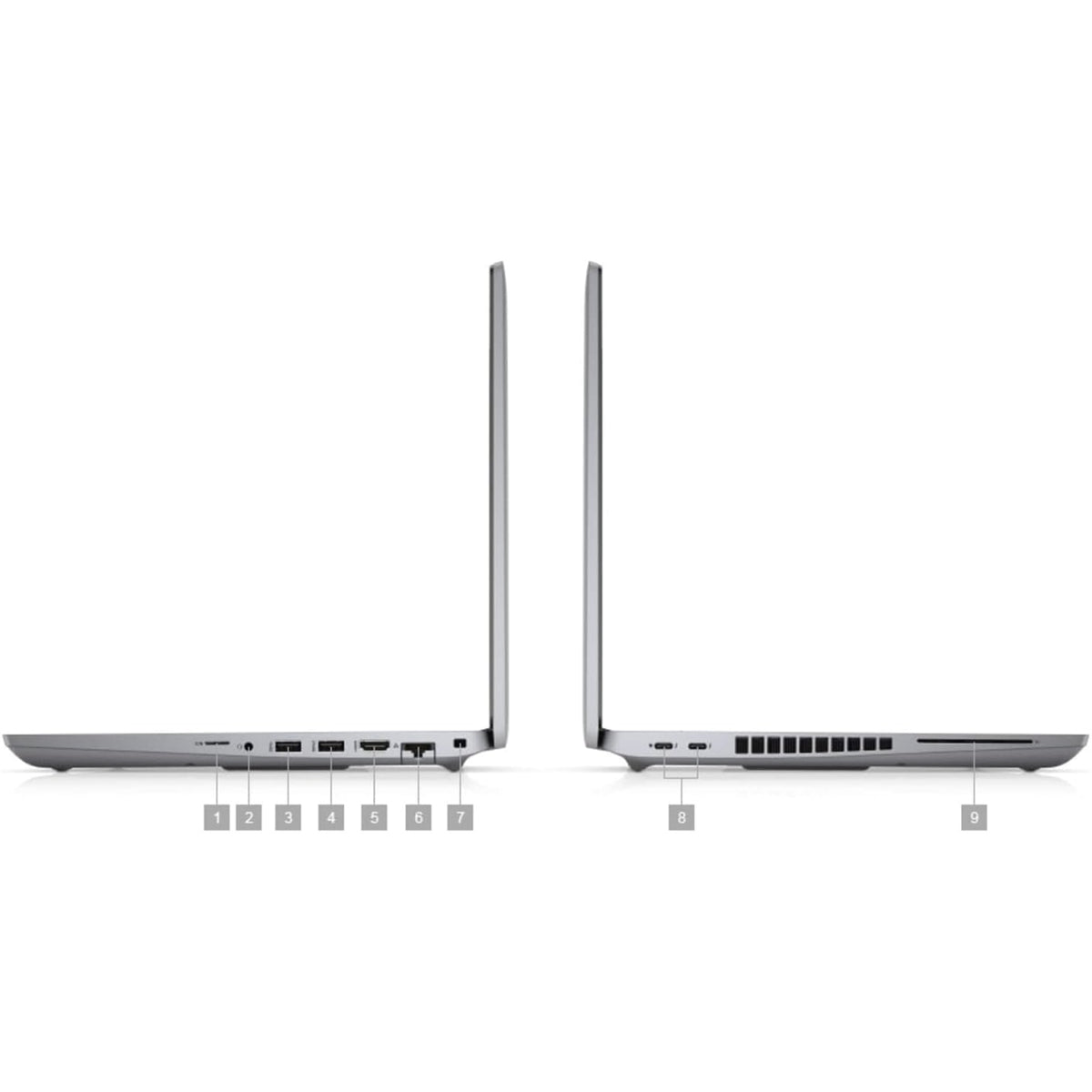 Dell Latitude 5521 15.6" 16GB 512GB SSD Core™ i7-11850H 2.5GHz WIN11P, Titan Gray (Refurbished - Premium)