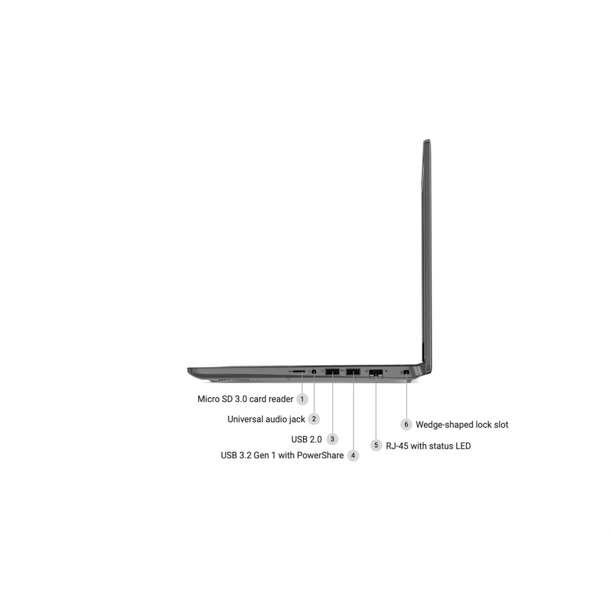 Dell Latitude 3410 14" 16GB 512GB SSD Core™ i5-10210U 1.6GHz Win11P, Dark Gray (Refurbished - Fair)