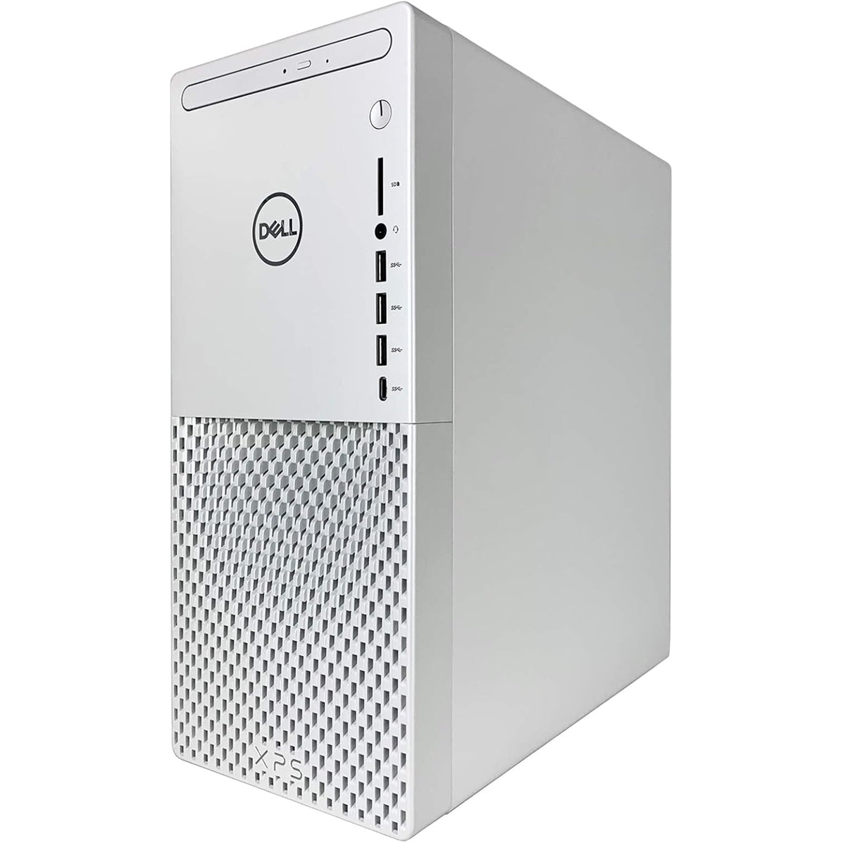 Dell XPS 8940 Tower (16GB, 256GB SSD, i7-11700 2.5GHz) Win11P, White (Refurbished - Fair)