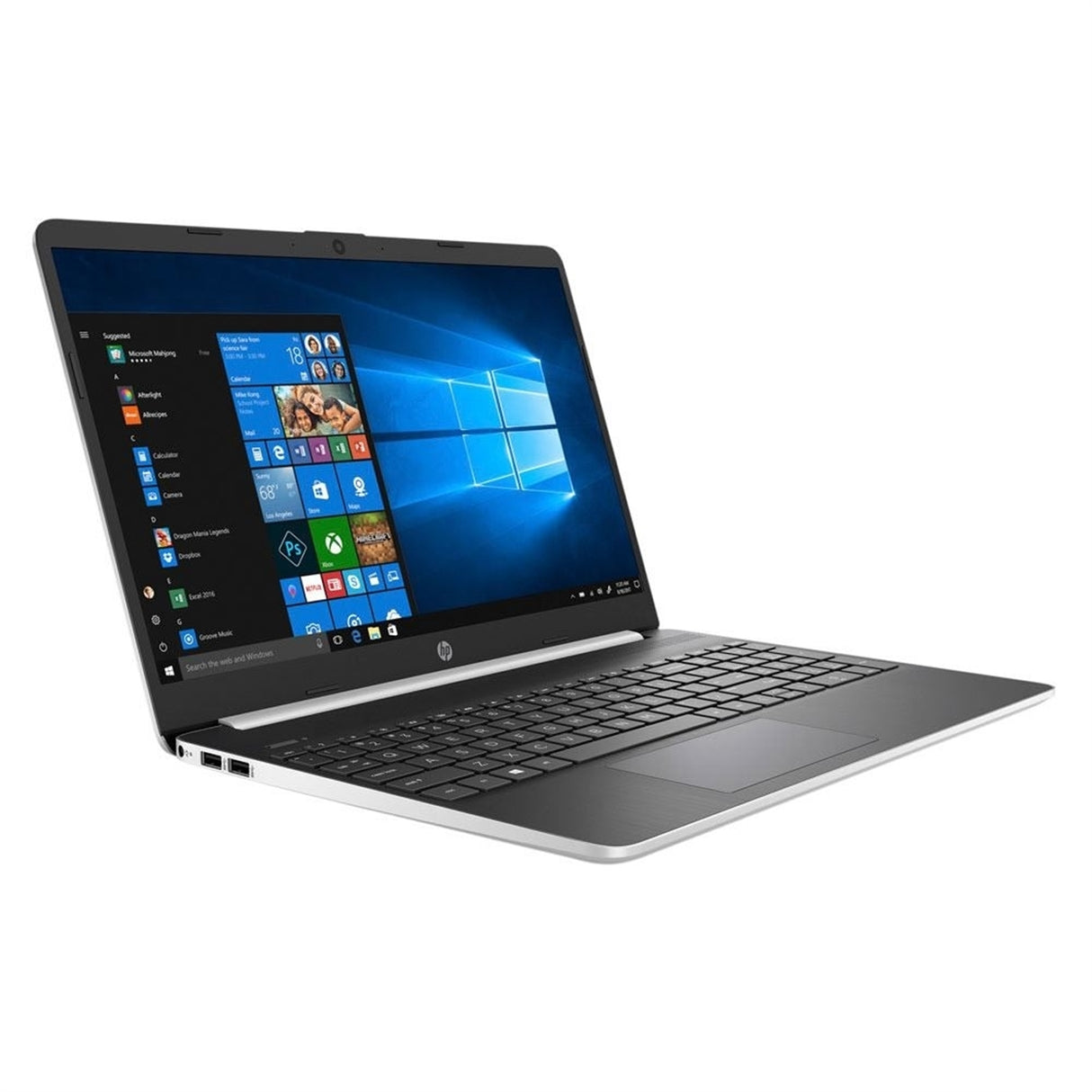 HP 15-DY1973CL 15.6" 16GB 512GB SSD Intel Core i7-1065G7 X4 1.3GHz WIN11H, Natural Silver (Refurbished - Fair)