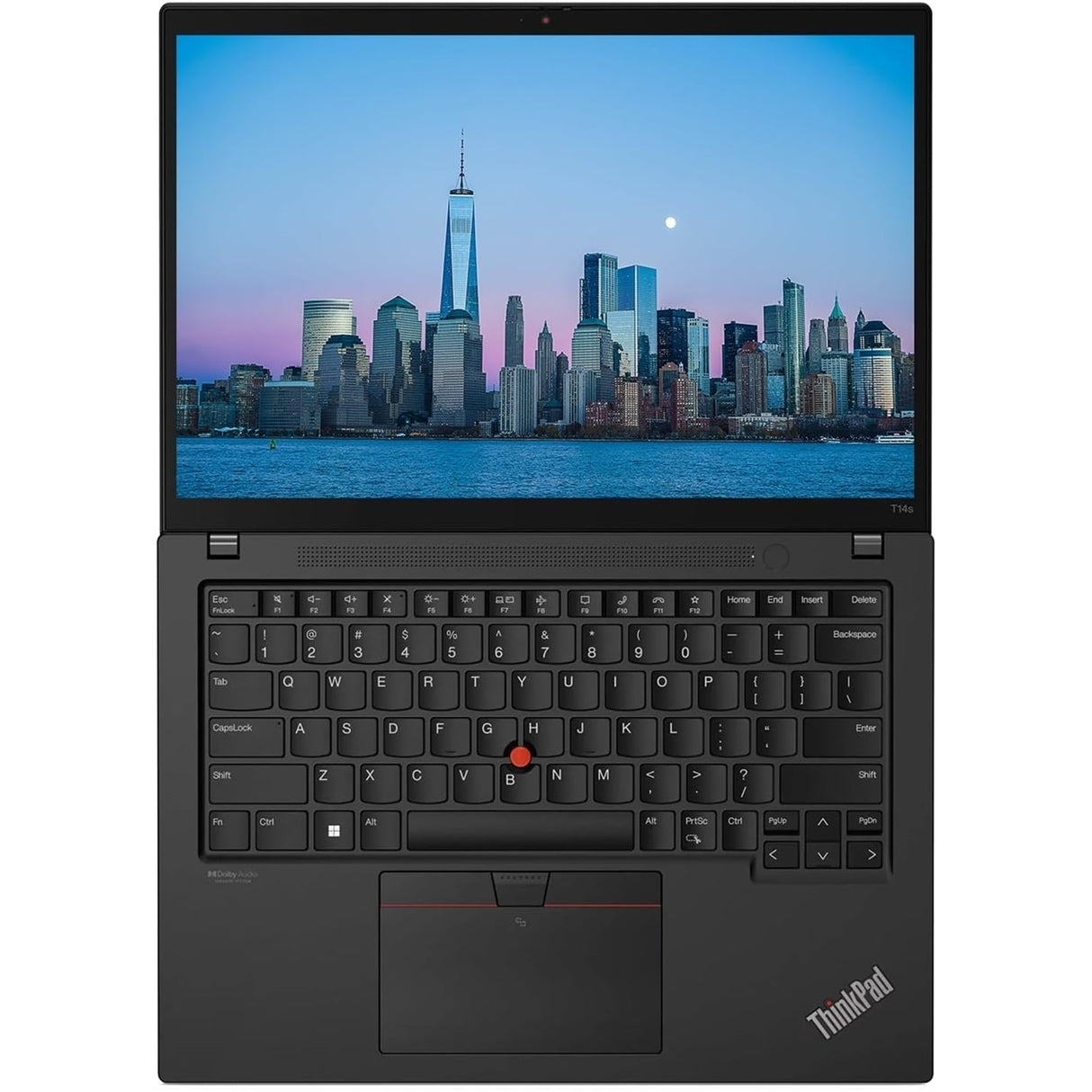 Lenovo ThinkPad T14s Gen 2 14" 16GB 1TB SSD Core™ i7-1165G7 2.8GHz WIN11P, Villi Black (Refurbished - Fair)