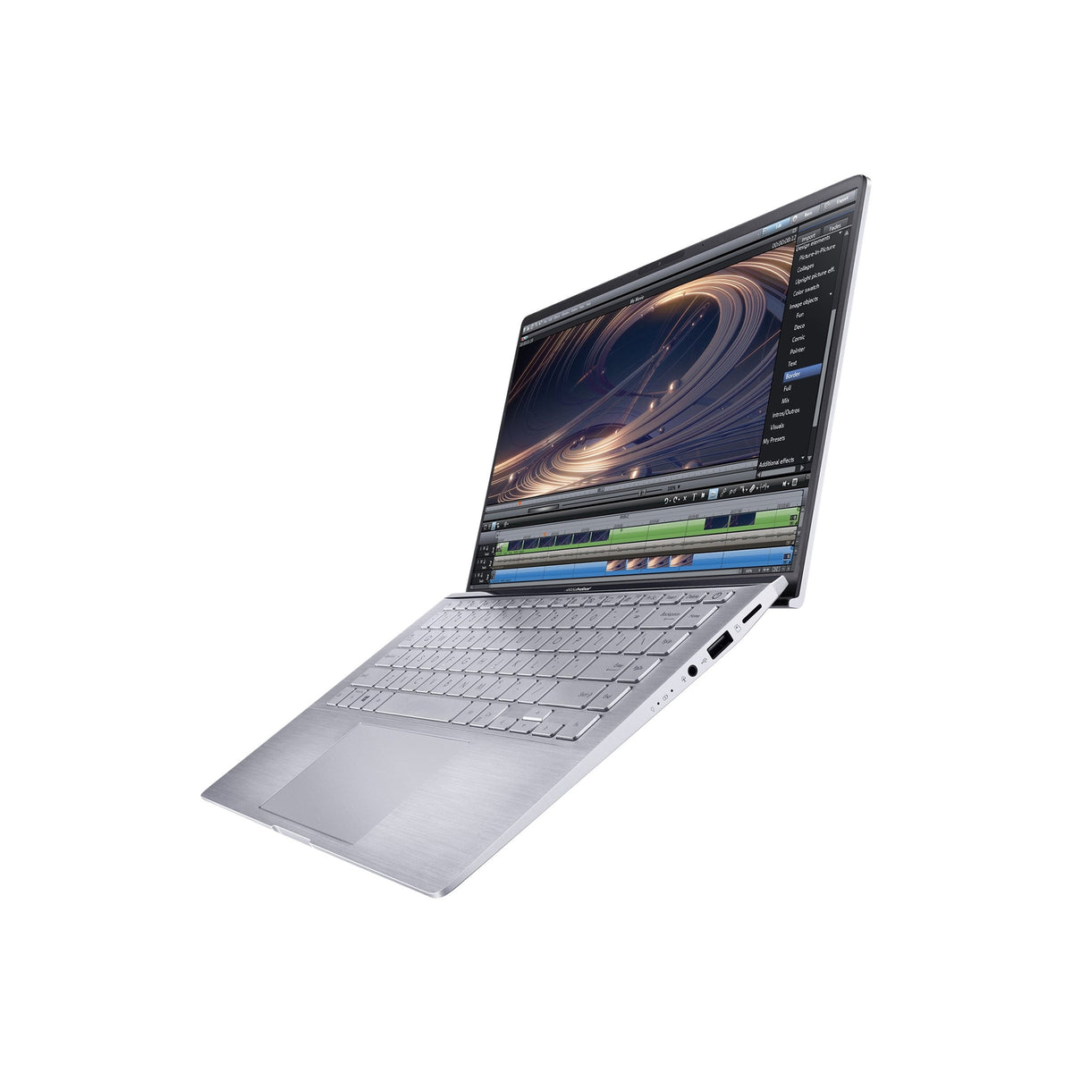 Asus ZenBook 14 Q407IQ 14" 8GB 256GB SSD AMD Ryzen™ 5 4500U 2.3GHz WIN11H, Transparent Silver (Refurbished - Fair)