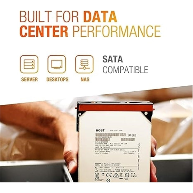 HGST HUS726060ALA640 3.5" 6TB 7200RPM SATA Enterprise HDD (HDD), Silver (Refurbished - Excellent)