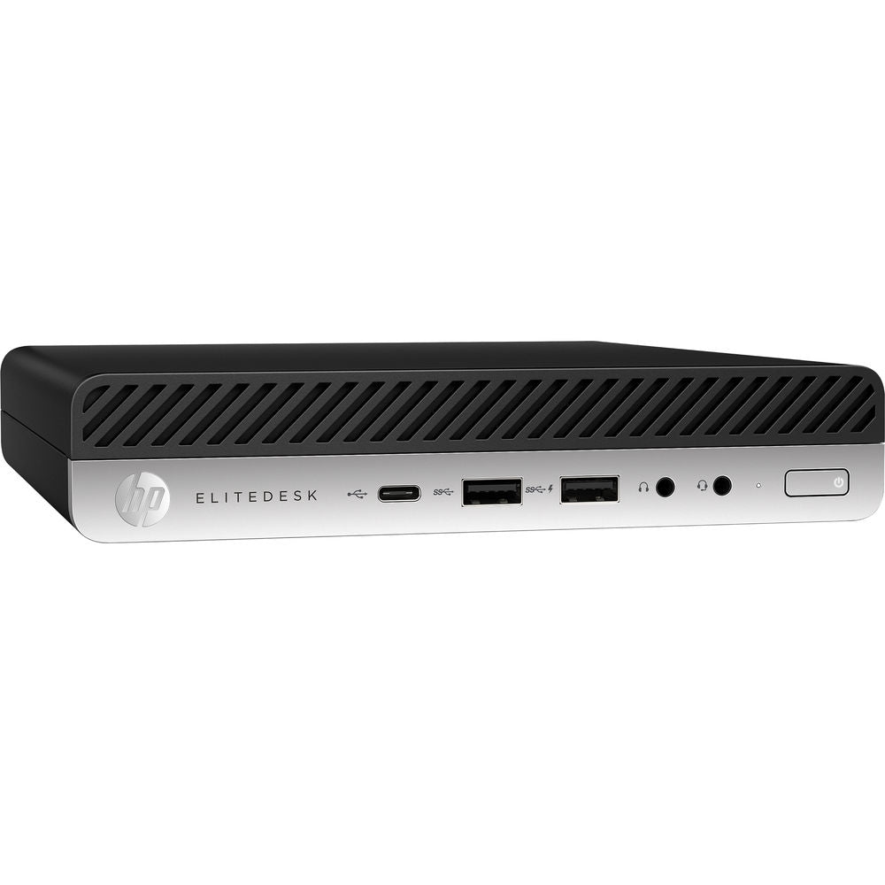 HP EliteDesk 800 G5 Mini (16GB, 256GB SSD, i5-9500 3.0GHz) Win11P, Black (Refurbished - Fair)