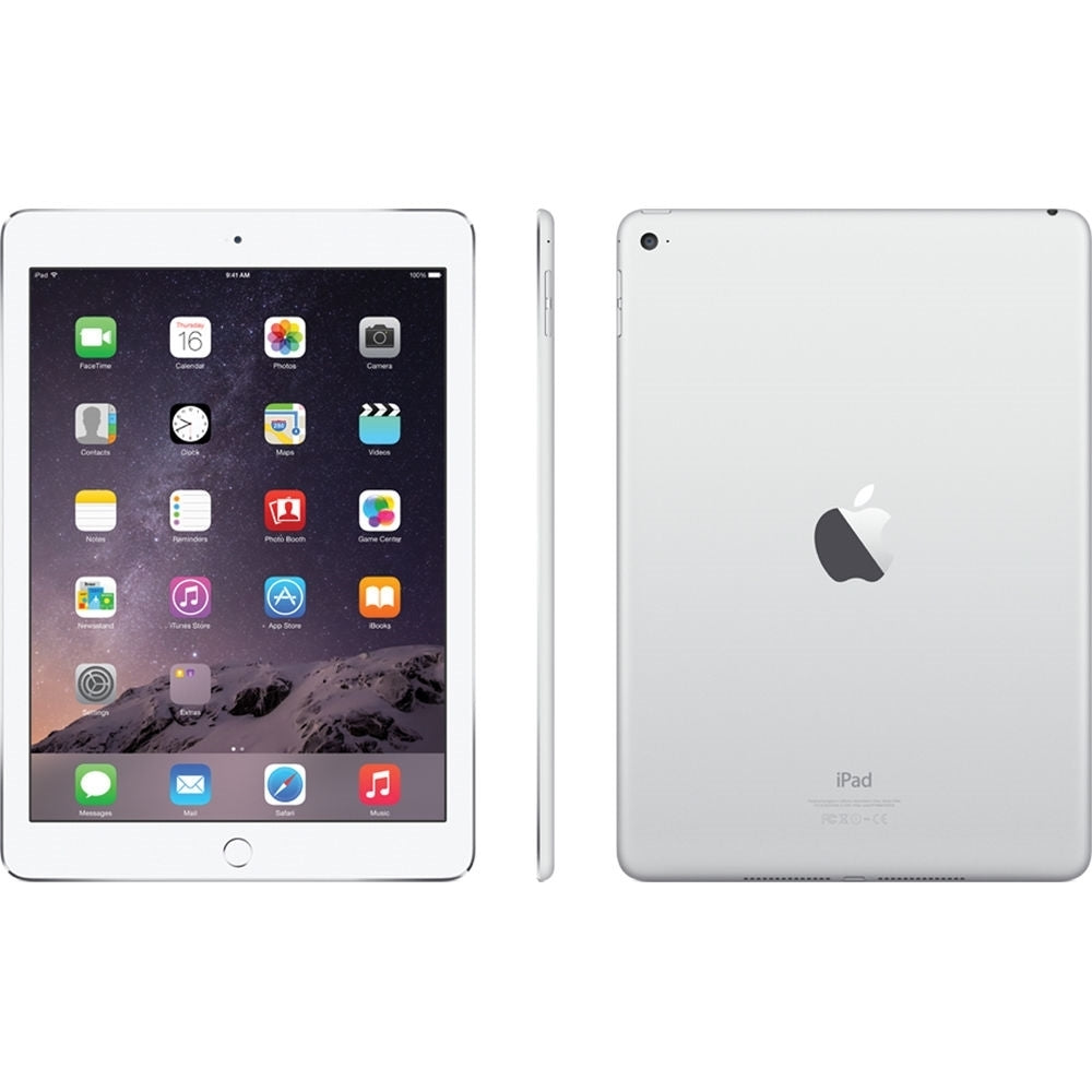 Apple iPad Air MGTY2LL/A 9.7" Tablet 128GB WiFi, Silver (Refurbished - Very Good)