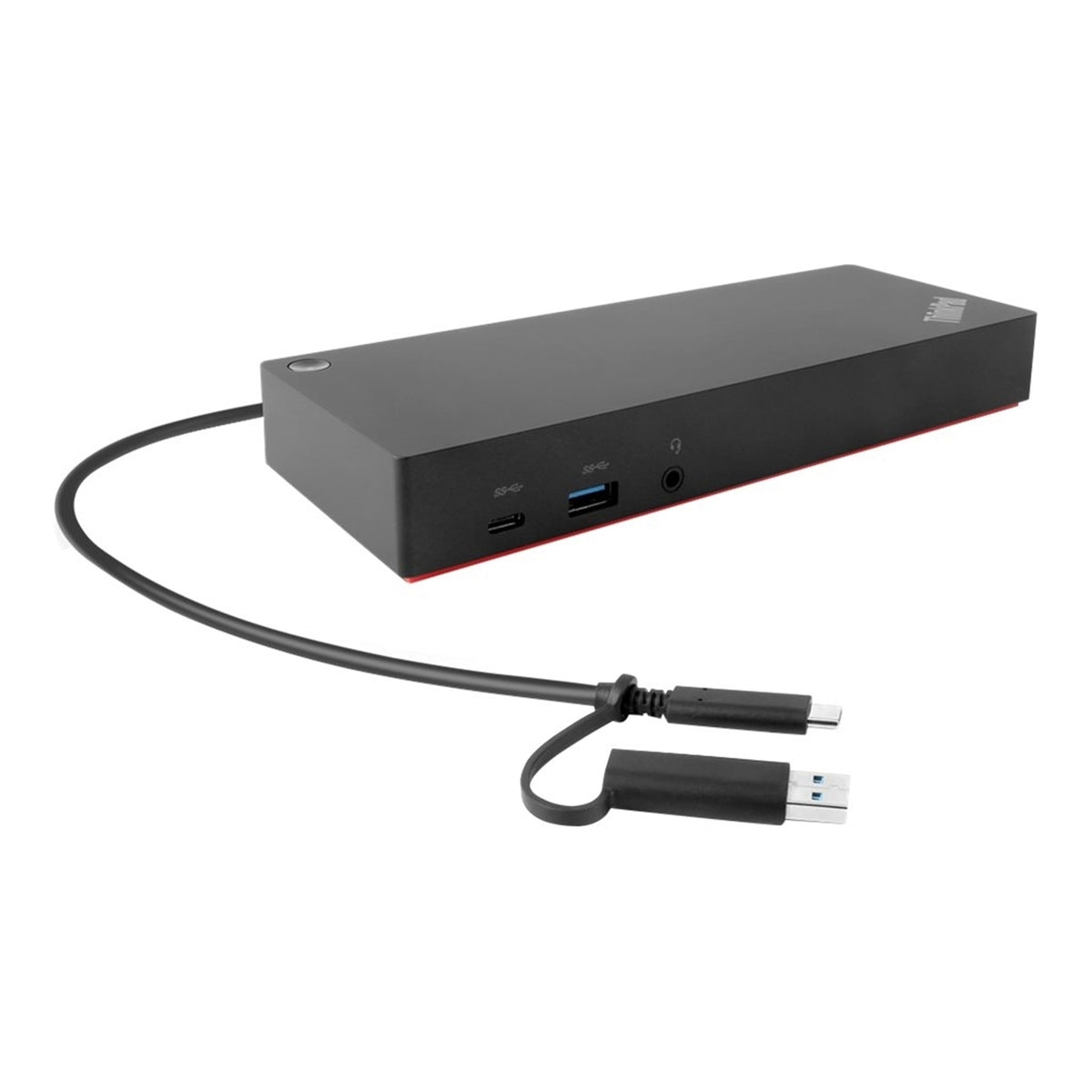 Lenovo ThinkPad Hybrid USB-C with USB-A Docking Station, Black (Refurbished - Fair)