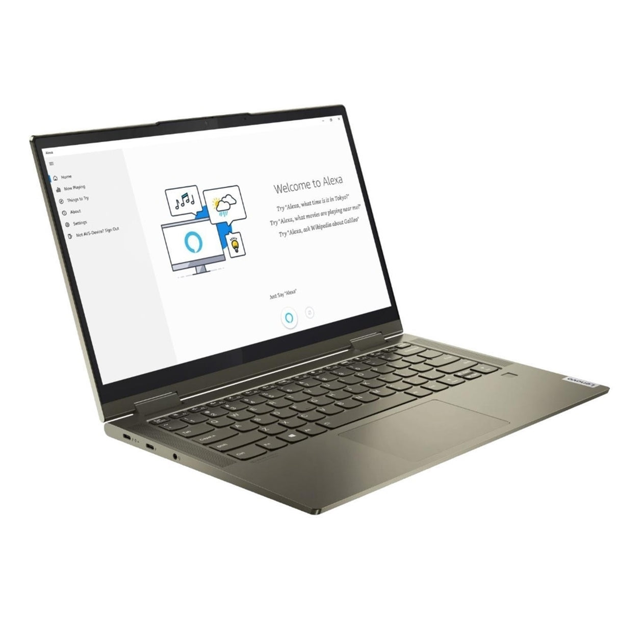 Lenovo Yoga 7 14ITL5 14" 12GB 256GB SSD Core™ i7-1165G7 2.8GHz WIN11H, Dark Moss (Refurbished - Fair)