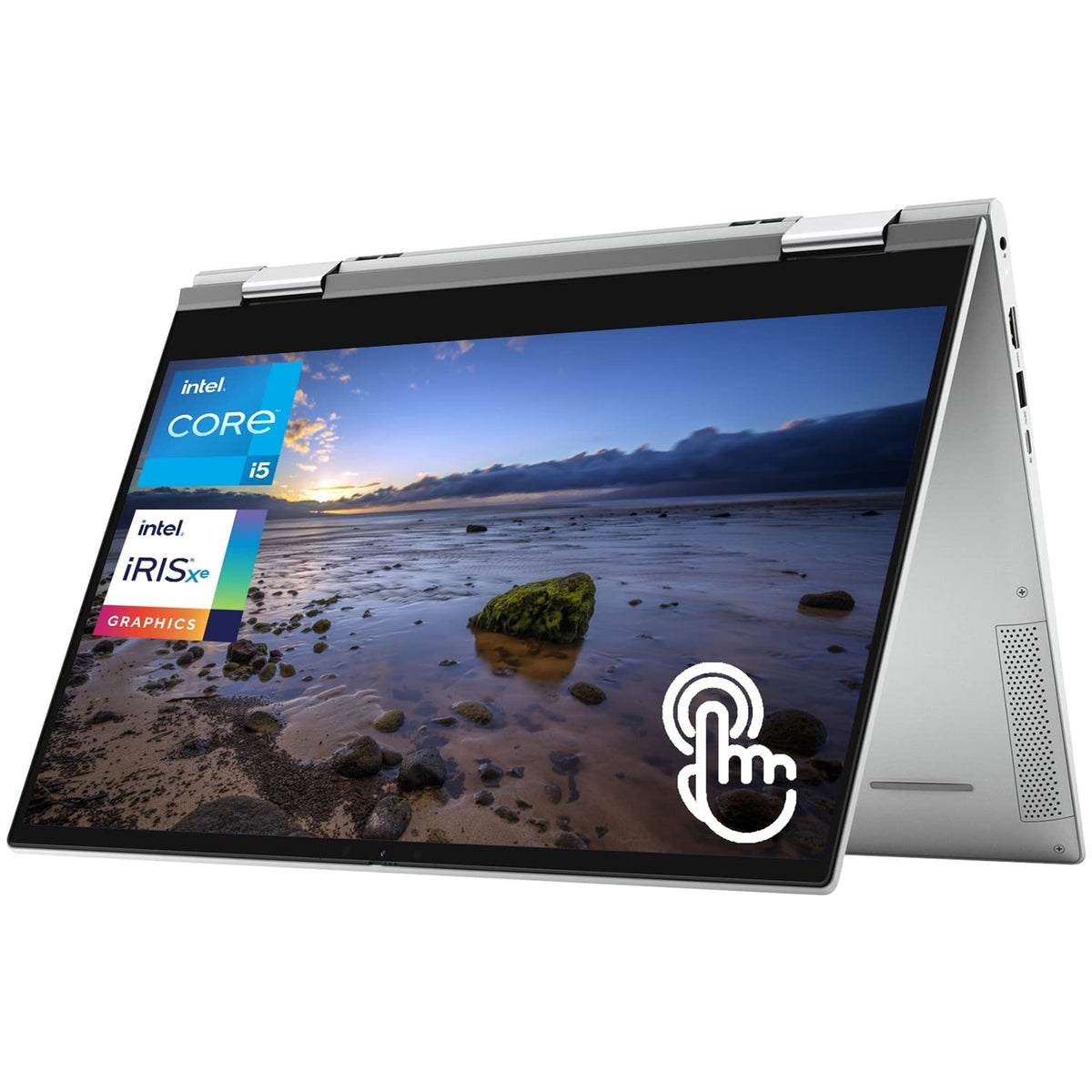 Dell Inspiron 7506 2-in-1 15.6" 16GB 512GB SSD Core™ i7-1165G7 2.8GHz WIN11H, Platinum Silver (Refurbished - Very Good)