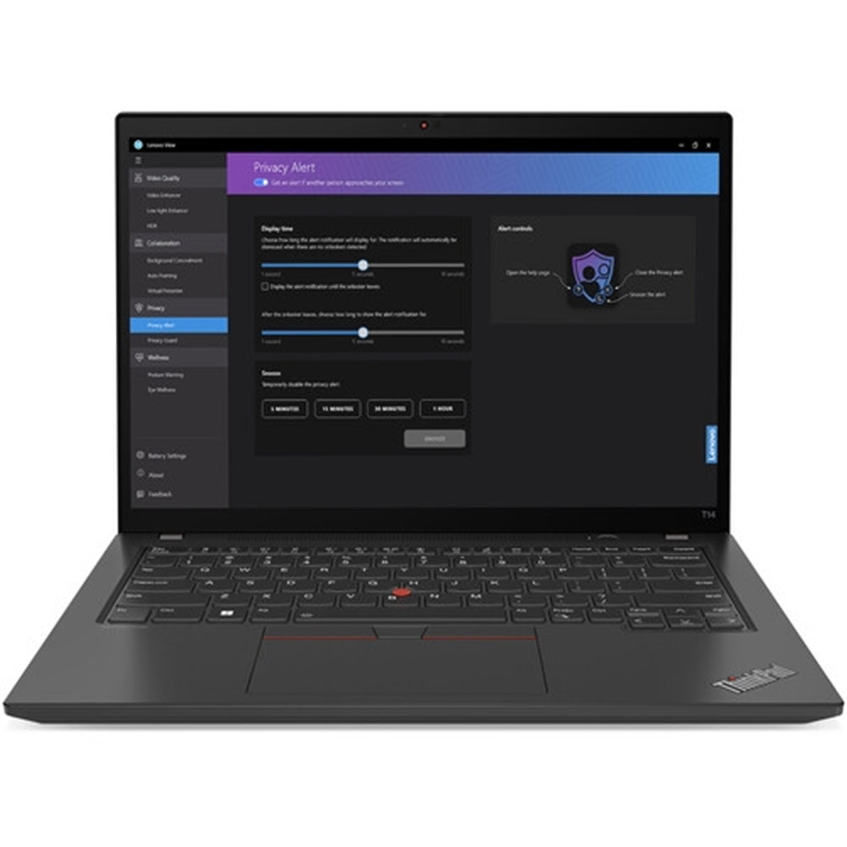 Lenovo ThinkPad T14 Gen 4 14" 32GB 256GB SSD AMD Ryzen™ 7 Pro 7840U 3.3GHz WIN11P, Thunder Black (Refurbished - Very Good)