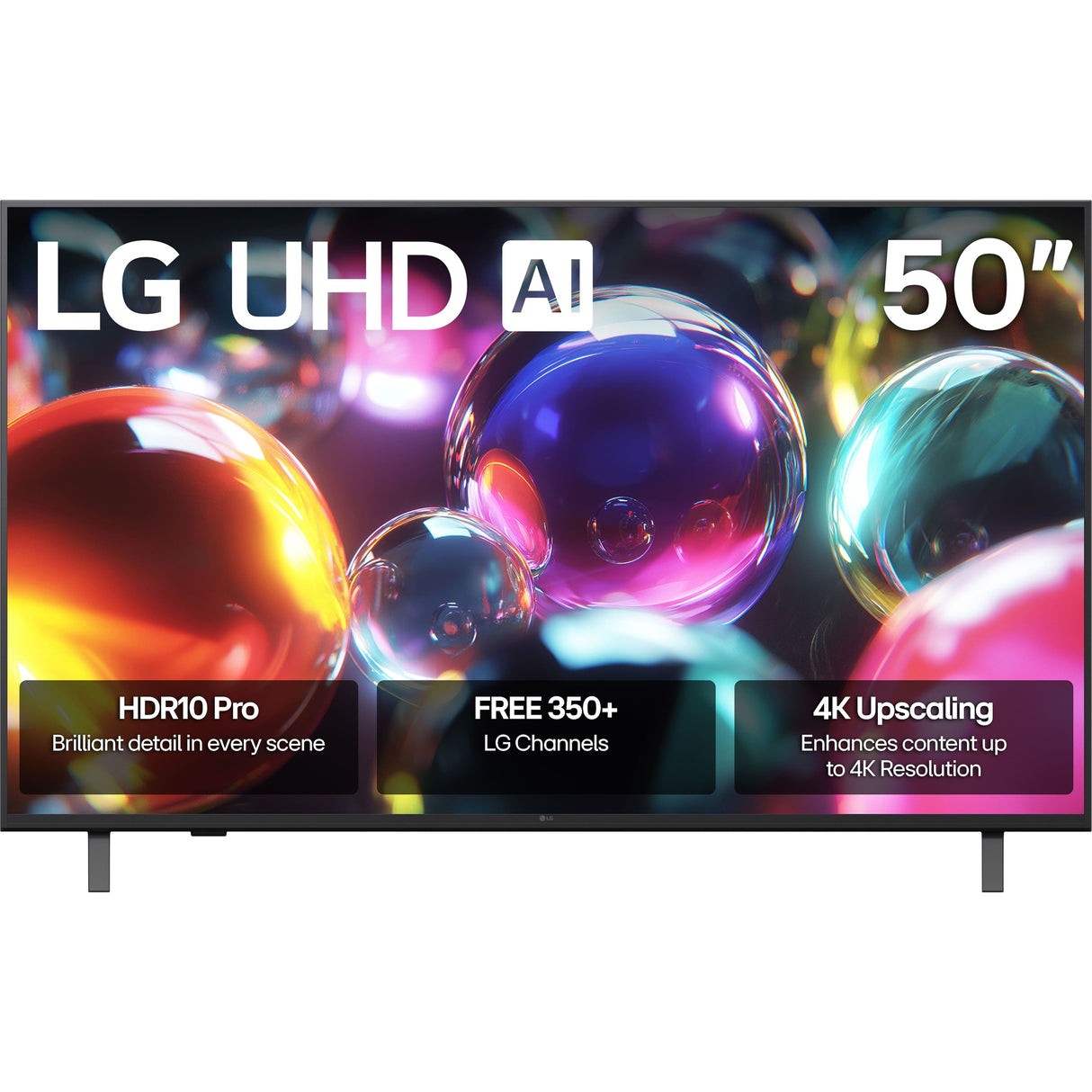 LG - 50” Class UA7000 Series LED AI 4K UHD Smart webOS TV (2025) (Refurbished - Excellent)
