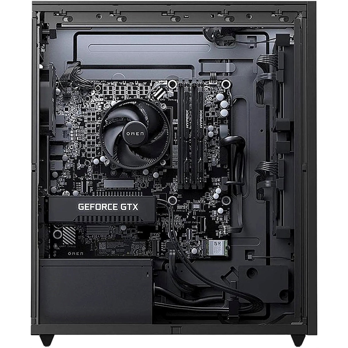 HP Omen 25L GT12-0164 Desktop 16GB 256GB SSD I7-10700 2.9GHz WIN11H, Black (Refurbished - Fair)