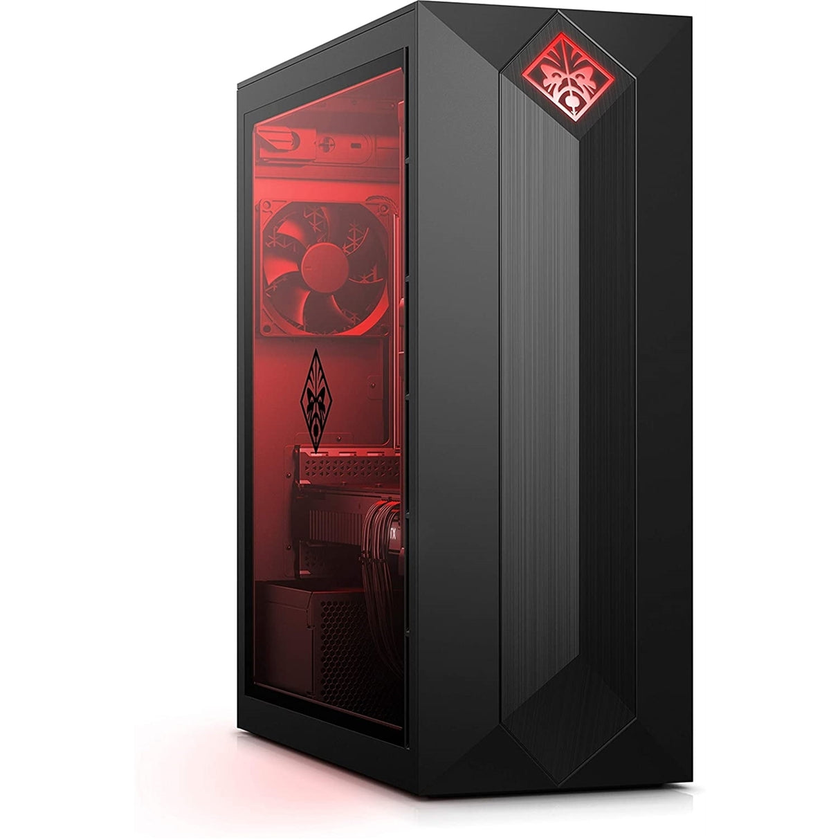 HP Omen Obelisk 875-0034 (16GB, 256GB SSD, i7-8700) Win11H, Black (Refurbished - Fair)