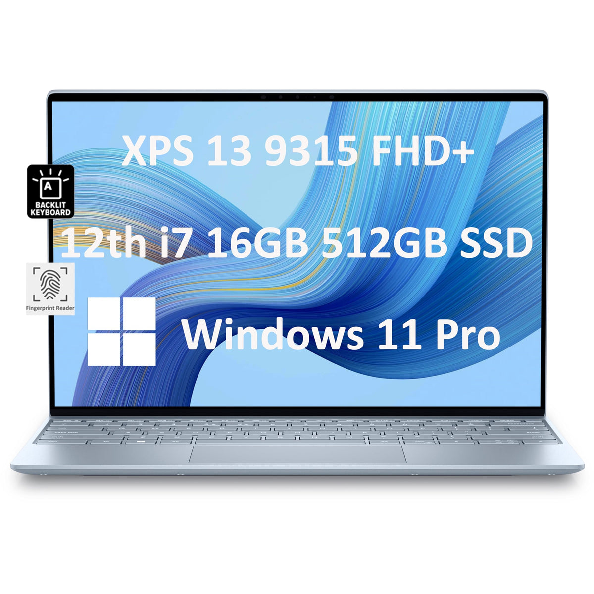 Dell XPS 13 9315 2-in-1 13" 32GB 512GB SSD Core™ i7-1250U 2.7GHz WIN11P, Sky (Refurbished - Fair)