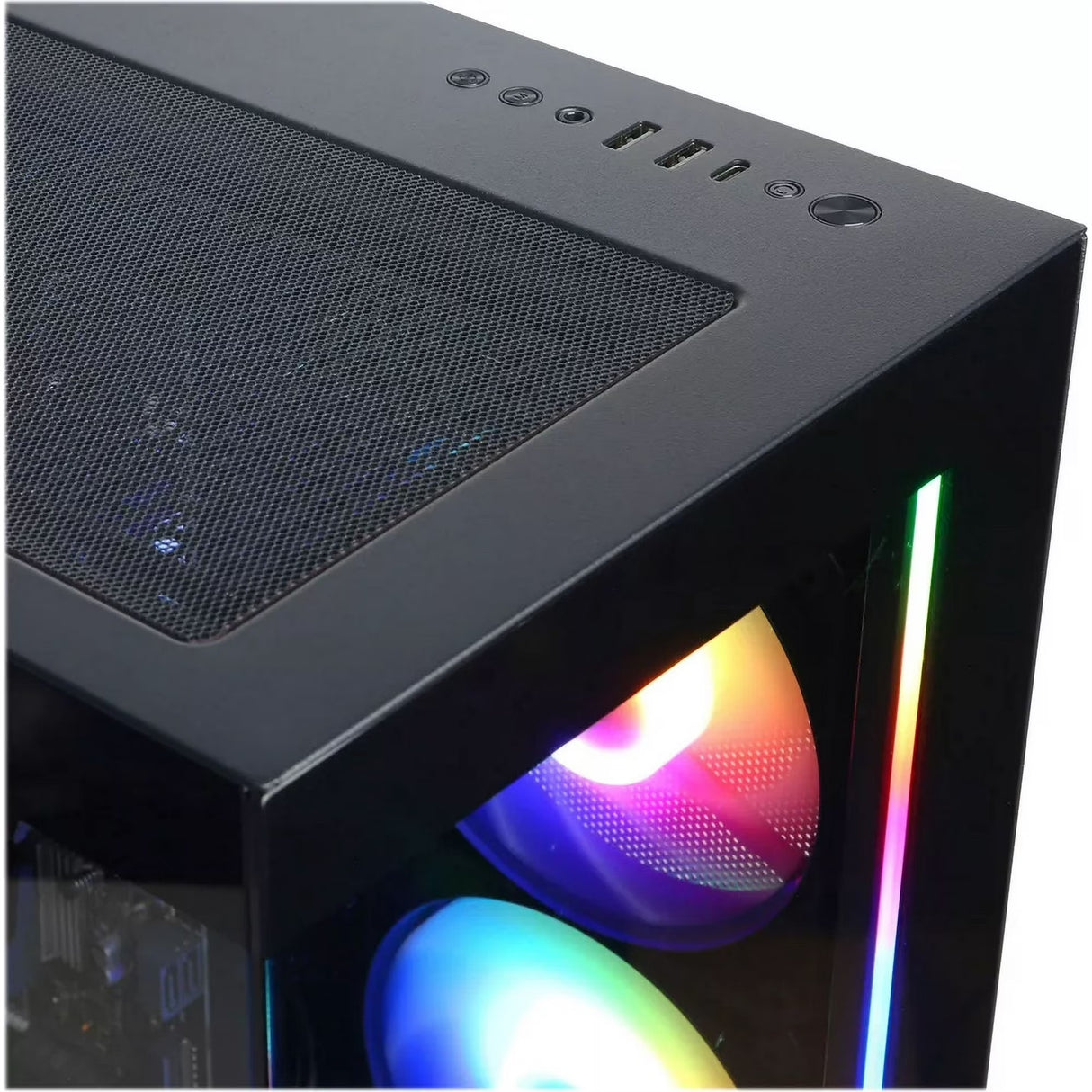 CyberPower PC C Series (8GB, 256GB SSD, AMD Ryzen 3 4300G) Win11H, Black (Refurbished - Very Good)