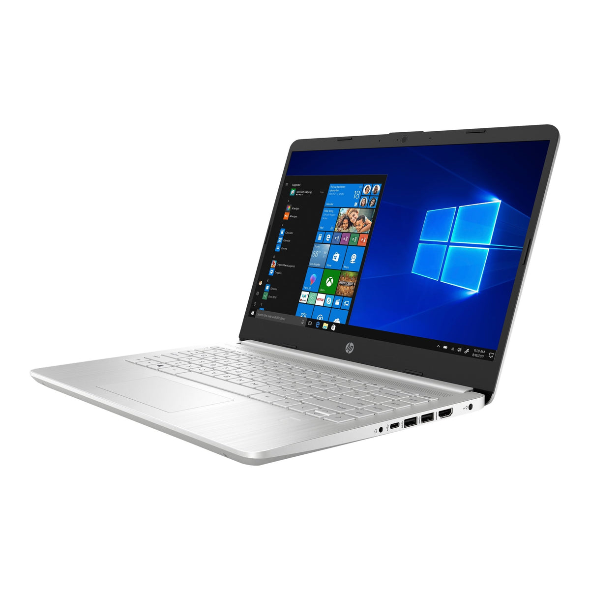 HP 14-DQ5043CL 14" 8GB 512GB SSD Core™ i3-1215U 1.6GHz WIN11H, Natural Silver (Refurbished - Fair)
