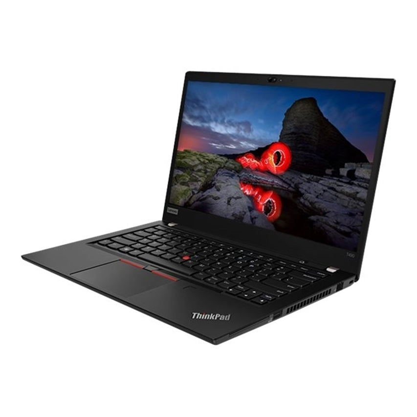 Lenovo ThinkPad T490 Gen 8 14" Touch 16GB 256GB SSD Intel Core i7-8665U X4 1.9GHz Win11P, Black (Refurbished - Fair)