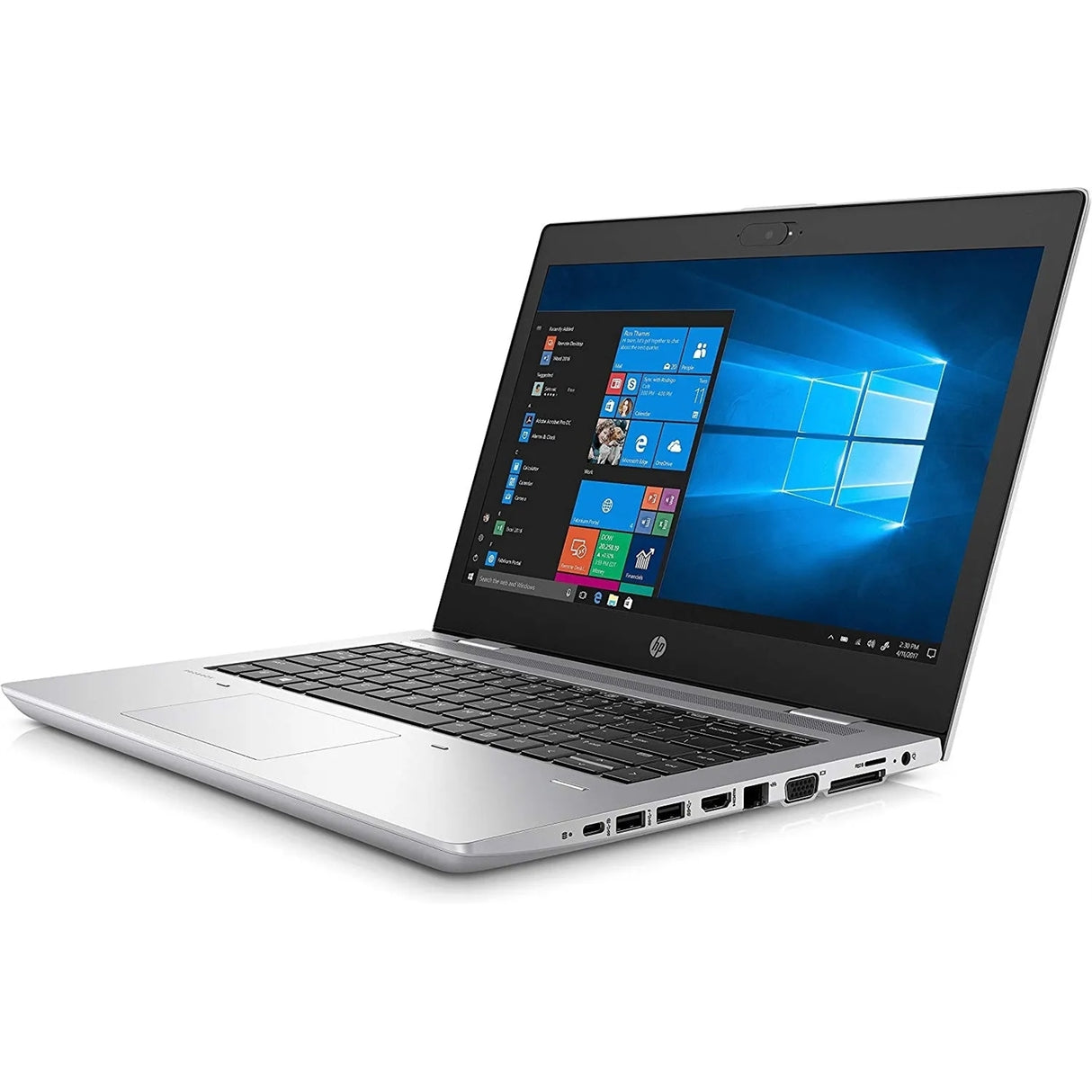 HP Probook 640 G7 14" 16GB 256GB SSD Core™ i5-10210U 1.6GHz WIN11P, Silver (Refurbished - Excellent)