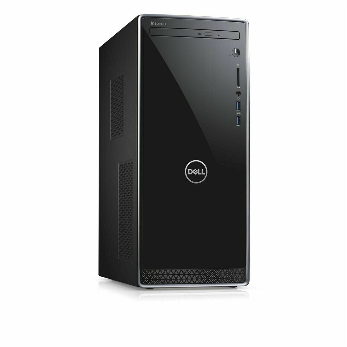 Dell Inspiron 3671 Tower (8GB, 256GB SSD, i5-9400 2.9GHz) Win11H, Black (Refurbished - Very Good)