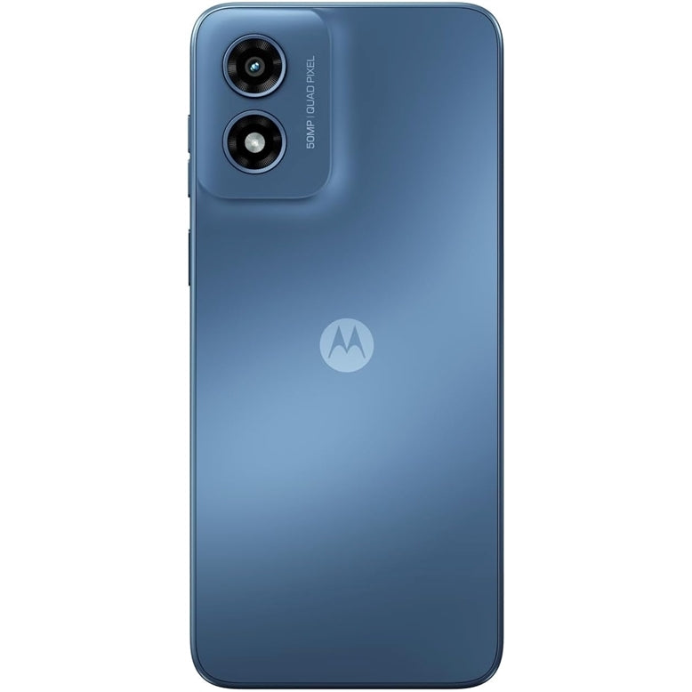 Motorola Moto G Play (2024) 64GB 6.5" 4G LTE TracFone, Sapphire Blue (Refurbished - Excellent)