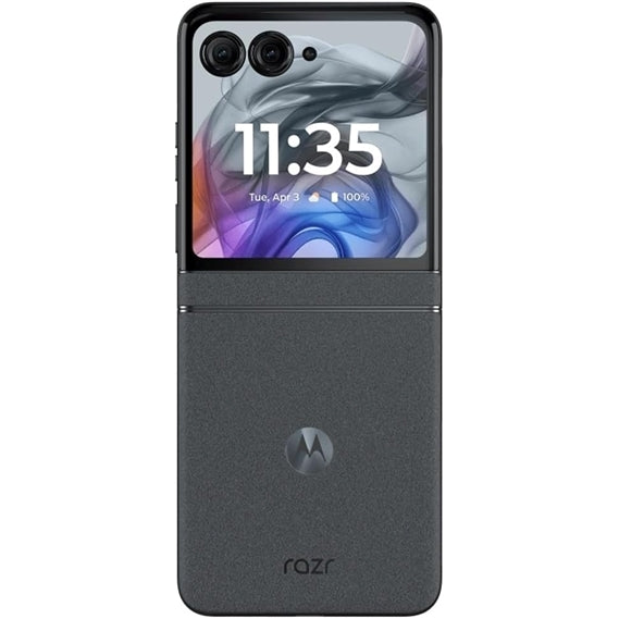Motorola Razr 2024 256GB Flip 5G Unlocked, Koala Gray (Refurbished - Premium)
