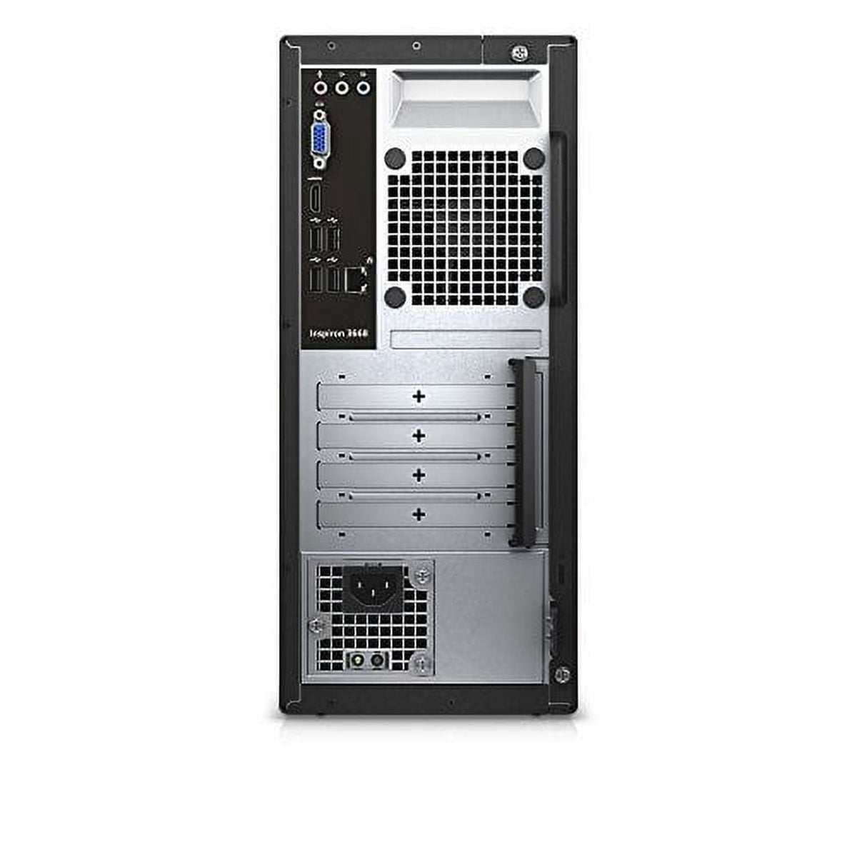 Dell Inspiron 3668 Tower 12GB 1TB SSD Core™ i5-7400 3GHz WIN11H, BLACK (Refurbished - Fair)