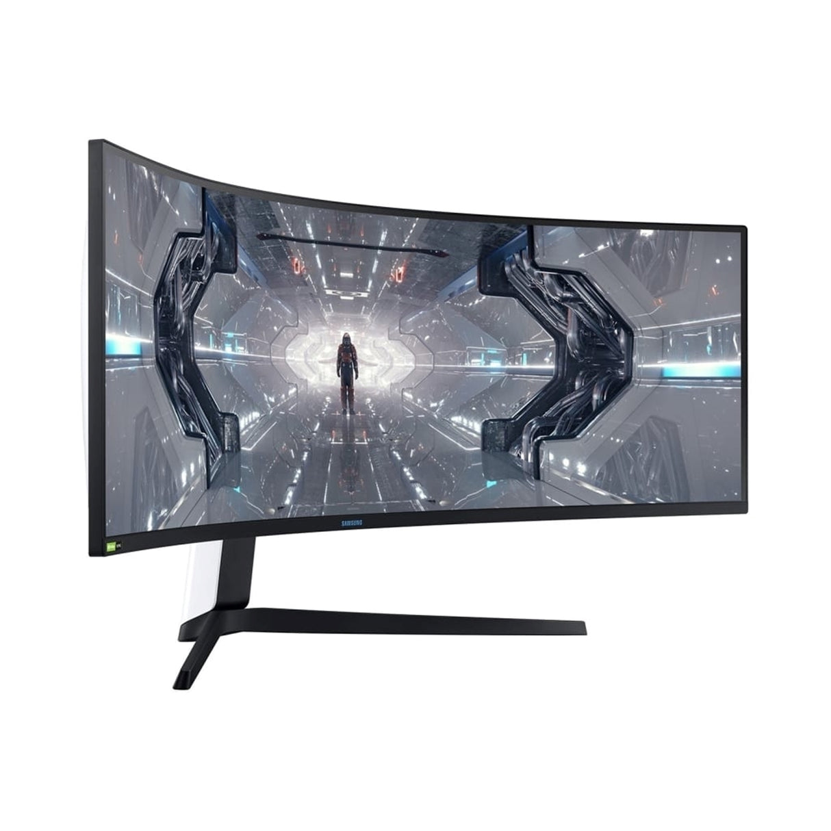 Samsung Odyssey G9 49" (5120x1440) 240Hz, 1ms, Curved OLED, G-Sync Monitor, White (Refurbished - Excellent)
