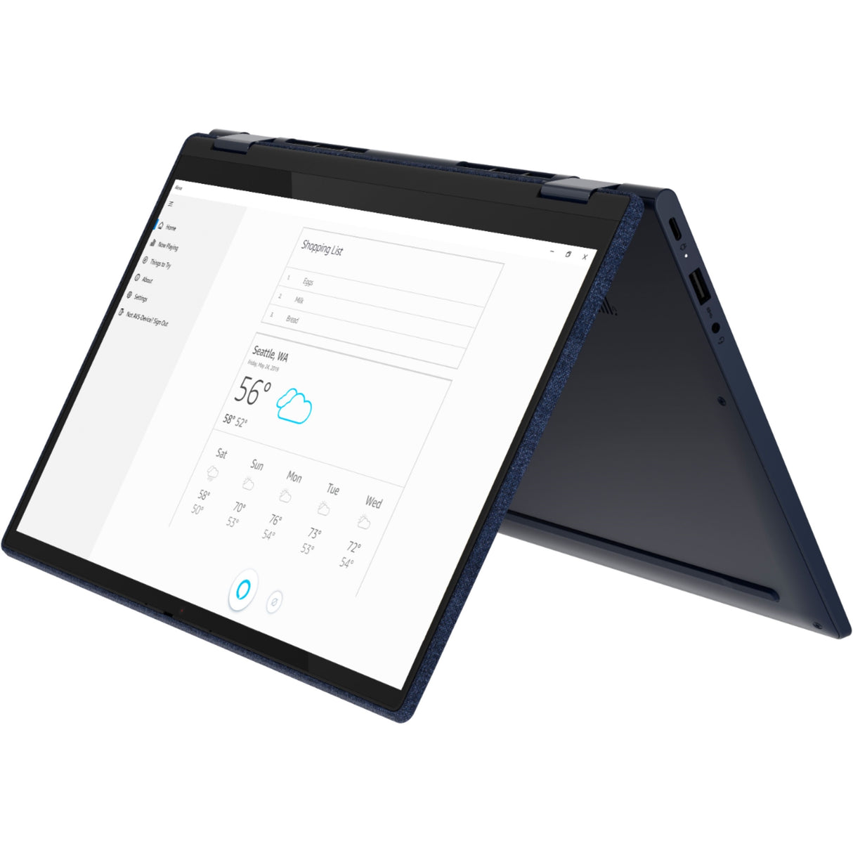 Lenovo Yoga 6 13ALC6 13.3" Touch 16GB 512GB SSD AMD Ryzen™ 7 5700U 1.8GHz WIN11H, Abyss Blue (Refurbished - Fair)