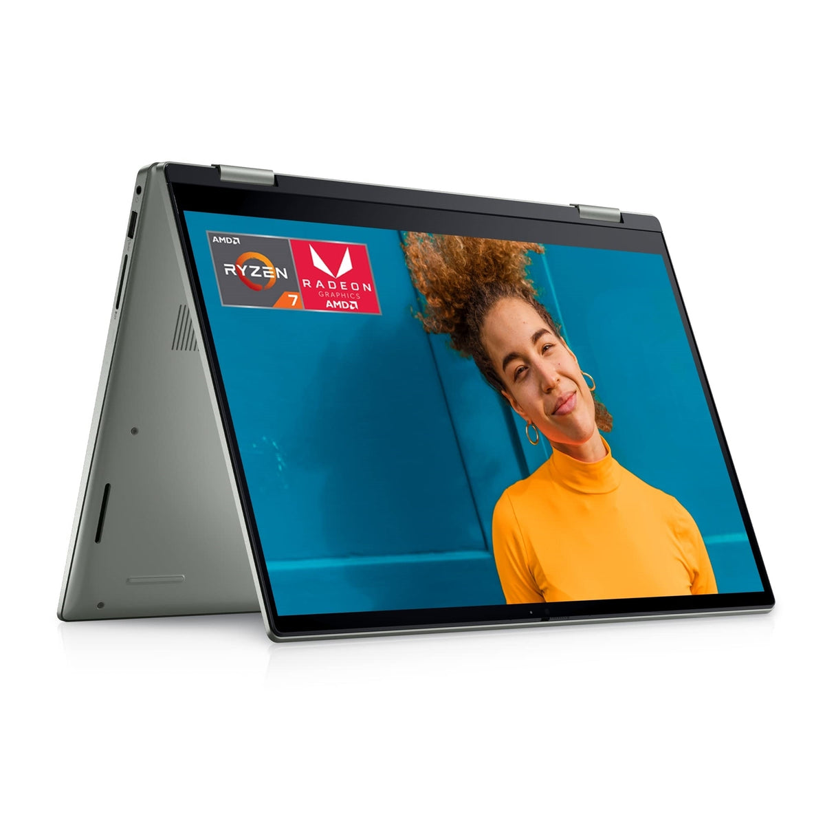 Dell Inspiron 14 7425 2-IN-1 14" 16GB 256GB SSD AMD Ryzen™ 5 5625U 2.6GHz WIN11H, GREEN (Refurbished - Very Good)