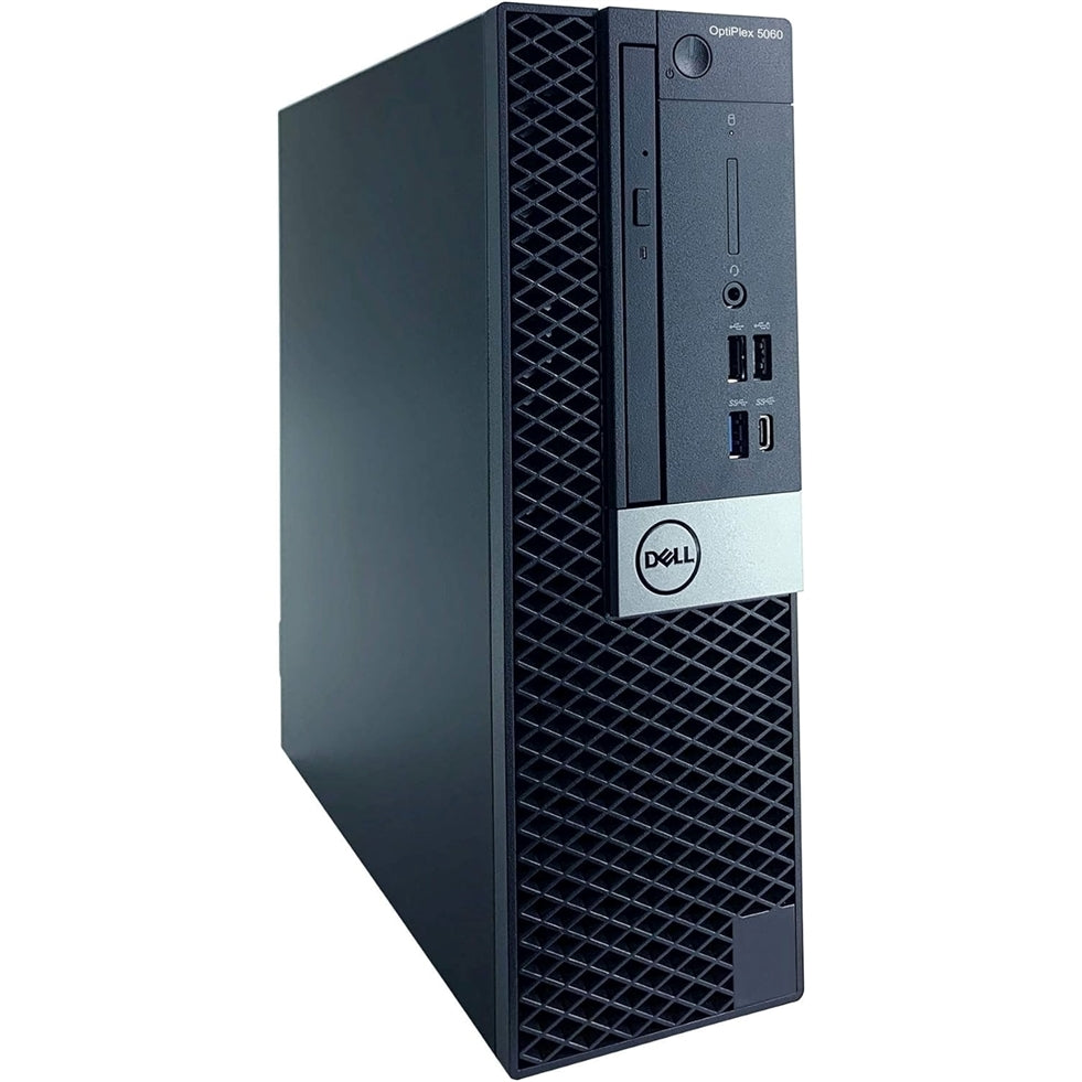 Dell Optiplex 5060 SFF (16GB, 512GB SSD, i7-8700 3.4GHz) Win11P, Black (Refurbished - Excellent)