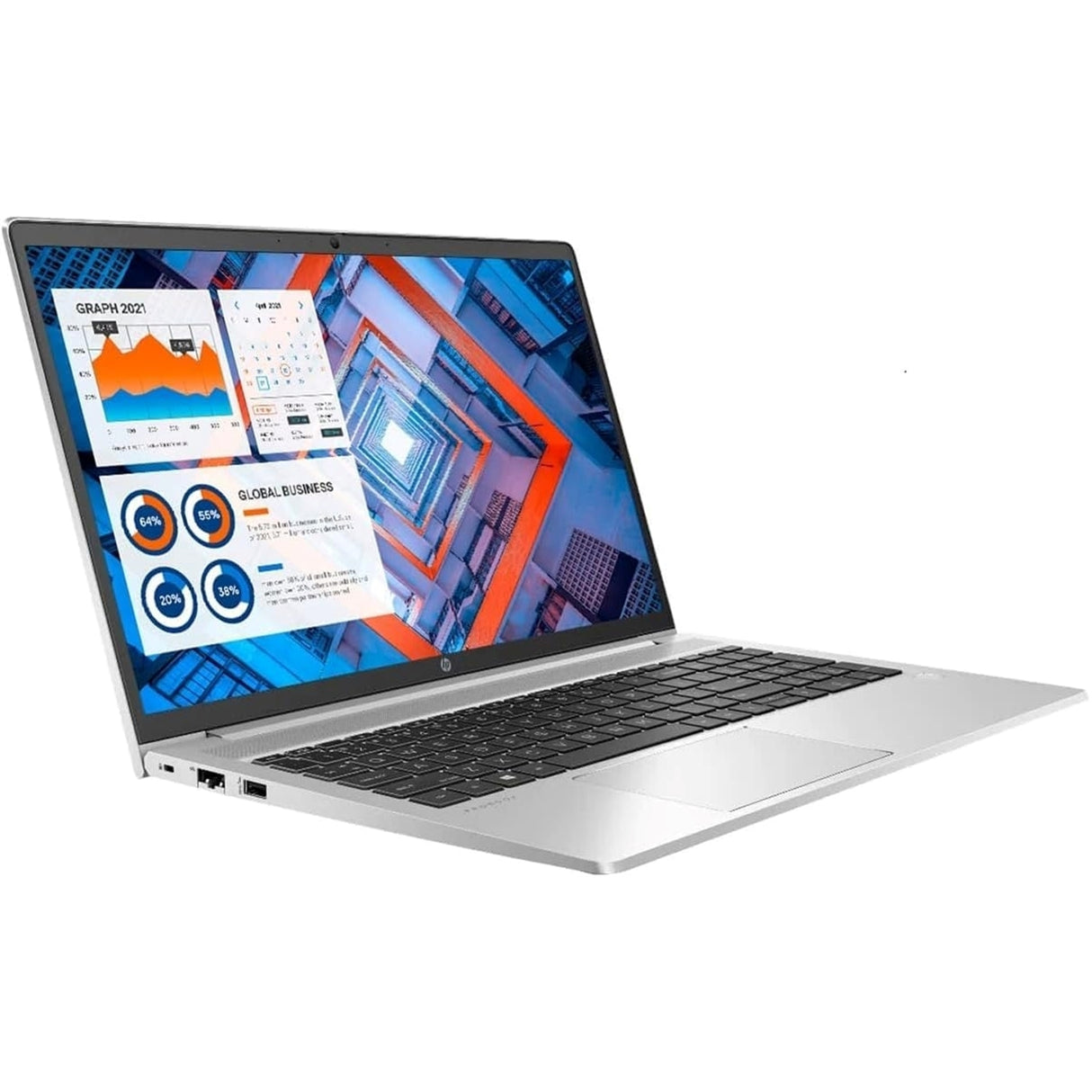 HP ProBook 450 G8 15.6", 16GB 256GB SSD, i5-1135G7 2.40GHz, Windows 11 Pro (Refurbished - Excellent)