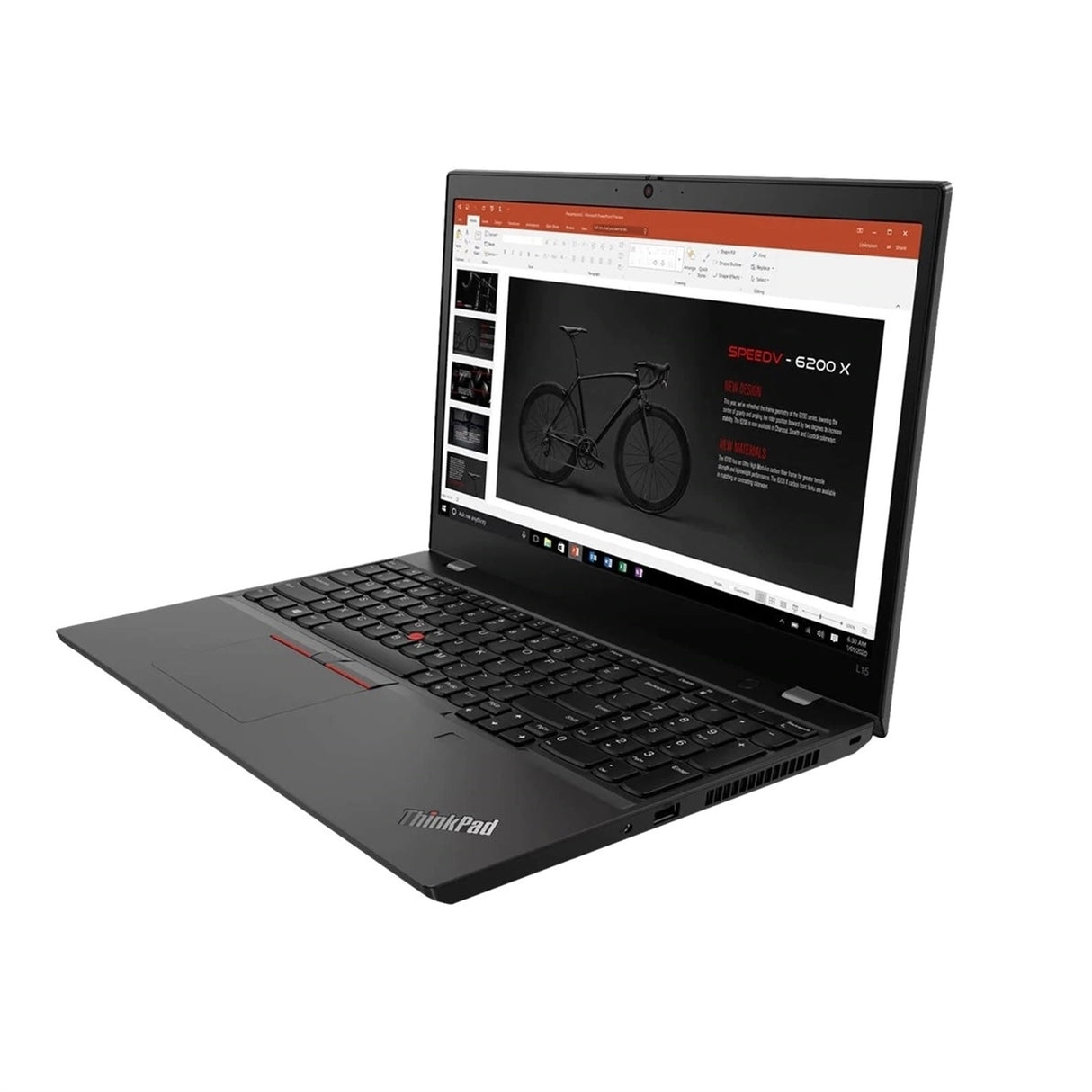 Lenovo Thinkpad L15 Gen 1 15.6" 16GB 512GB SSD Core™ i5-10210U 1.6GHz WIN11P, Black (Refurbished - Fair)