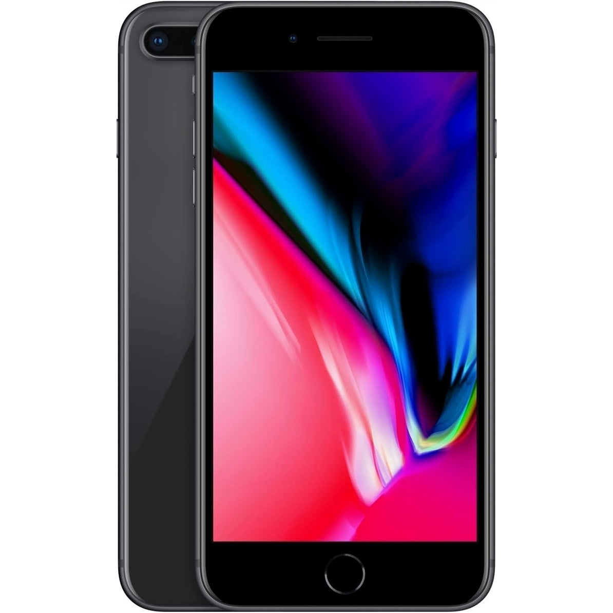 Apple iPhone 8 Plus 64GB - 4G LTE Unlocked, Space Gray (Refurbished - Excellent)