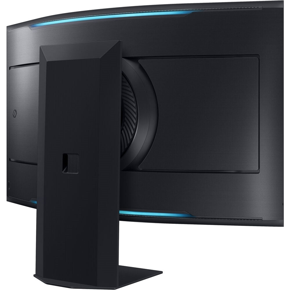 Samsung - 55" Odyssey Ark 2nd Gen. Curved 4K UHD Quantum Mini-LED Gaming Monitor (Refurbished - Excellent)