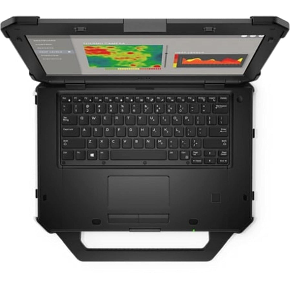 Dell Latitude 7424 Rugged Extreme 14" 16GB 512GB SSD Core™ i7-8650U 1.9GHz WIN11P, Tactical Black (Refurbished - Fair)