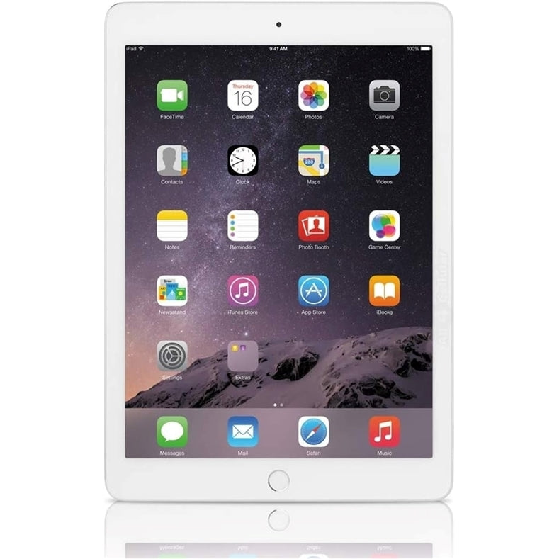 Apple iPad Air MGTY2LL/A 9.7" Tablet 128GB WiFi, Silver (Refurbished - Very Good)
