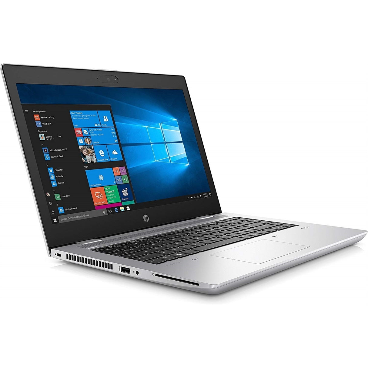 HP Probook 640 G7 14" Touch 16GB 256GB SSD Core™ i5-10210U 1.6GHz WIN11P, Silver (Refurbished - Excellent)
