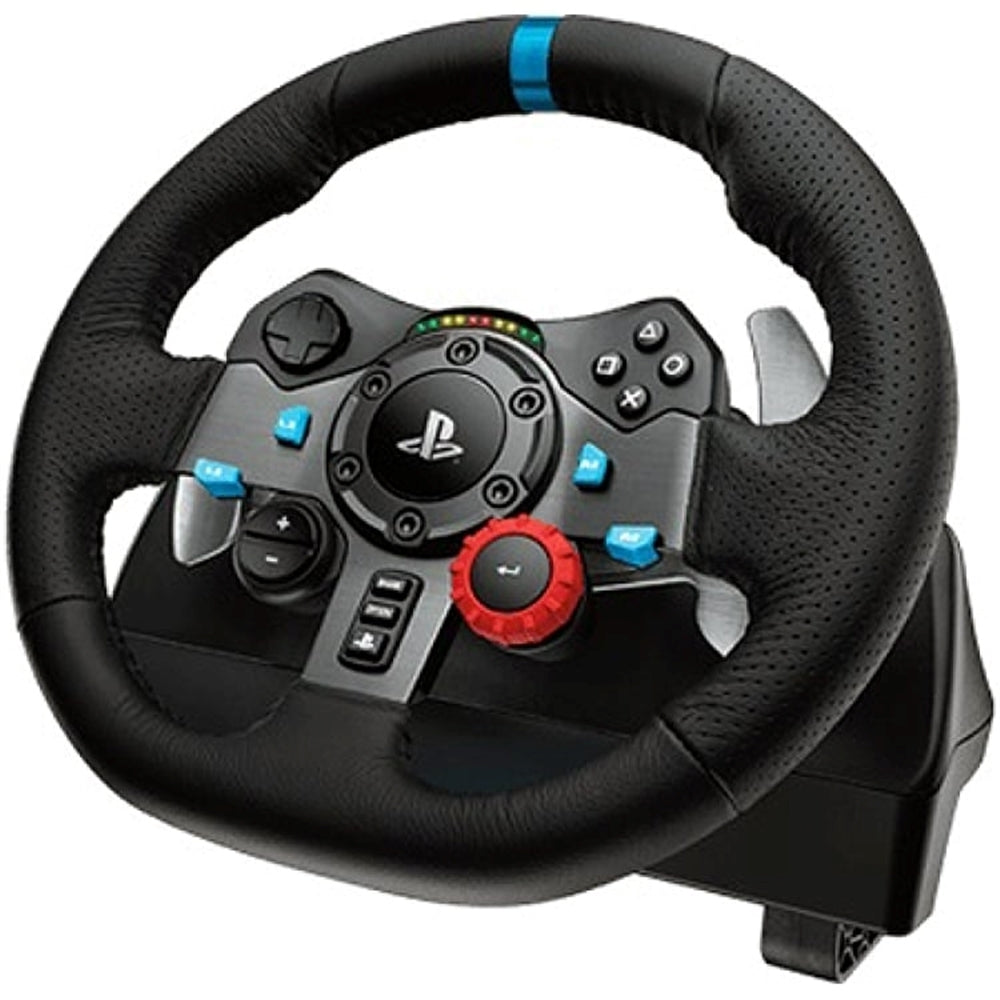 Logitech G29 Driving Force Racing Wheel and Floor Pedals for Gaming, PS5, PS4, PC (New)