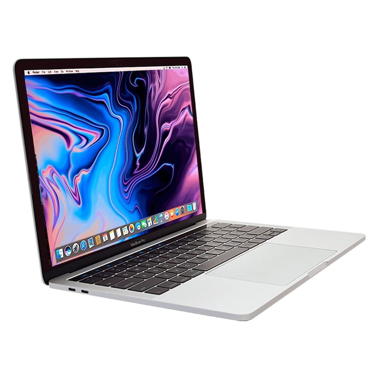 Apple MacBook Pro (15-inch, 2019) Touch Bar 15.4" 16GB 256GB SSD Core™ i7-9750H 2.6GHz, Silver (Refurbished - Fair)