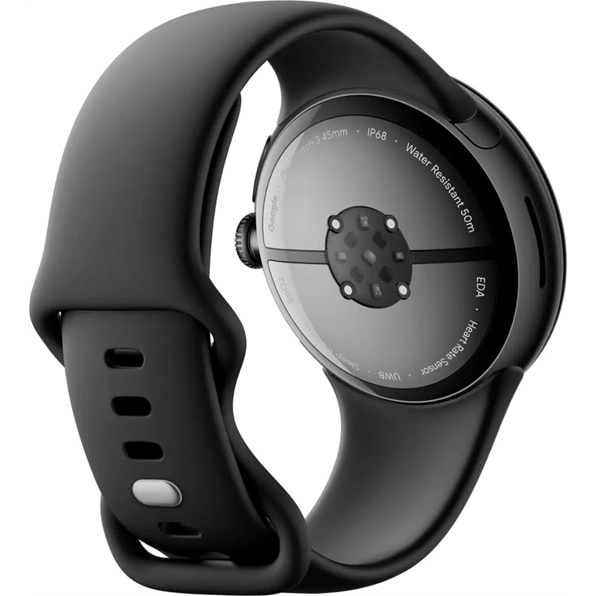 Google Pixel Watch 3 Smart Watch (GPS + Cellular) 45mm Matte Black with Obsidian Band (New)