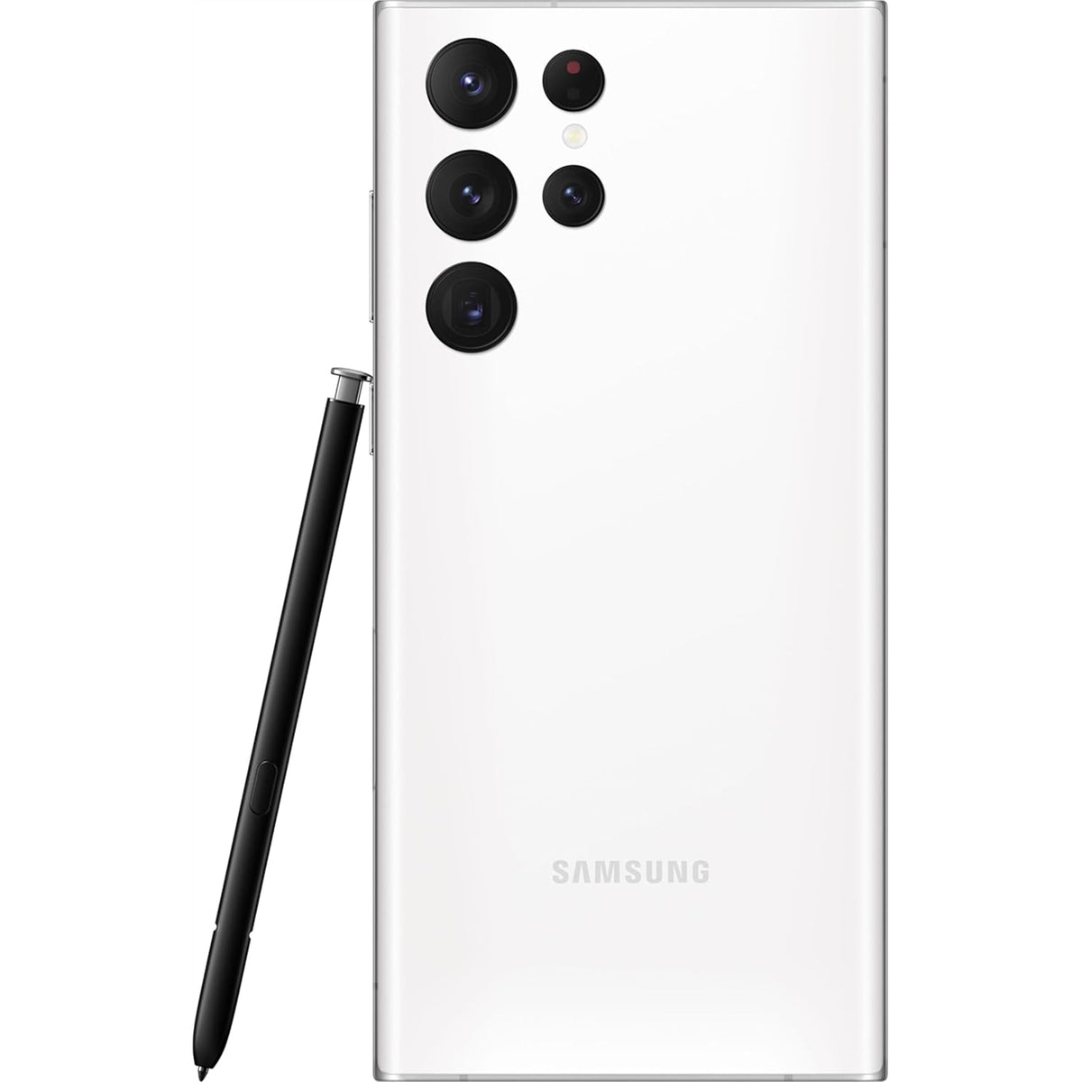 SAMSUNG Galaxy S22 Ultra 5G, 256GB, Phantom White - Unlocked (Refurbished - Excellent)