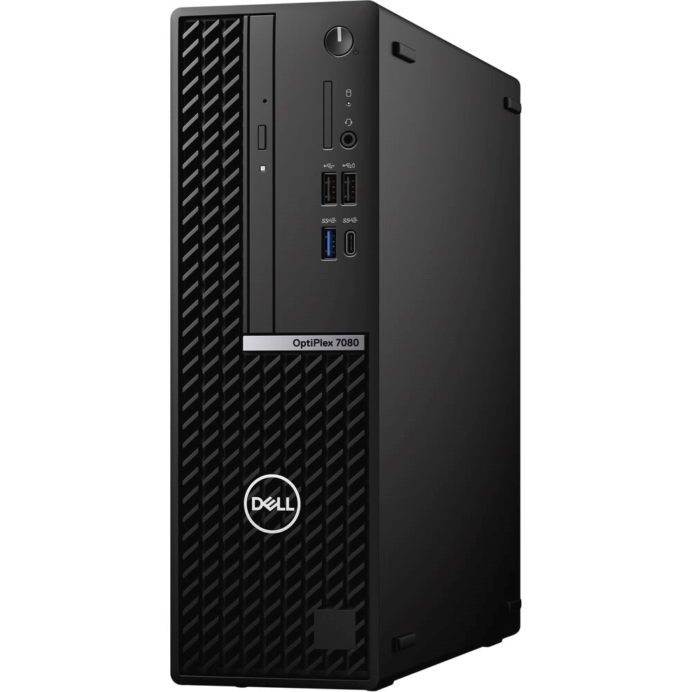 Dell Optiplex 7080 SFF 16GB 256GB SSD Core™ i9-10900K 3.70GHz WIN11P, Black (Refurbished - Fair)