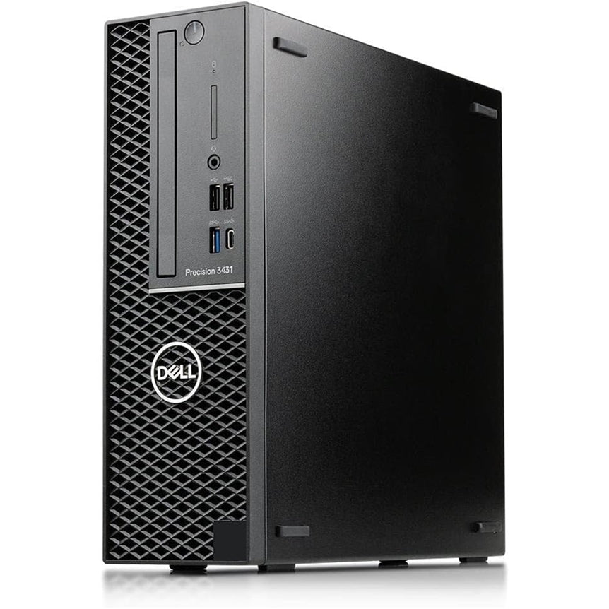 Dell Precision 3431 SFF 8GB 256GB SSD Core™ i7-9700 3.0GHz WIN11P, Black (Refurbished - Fair)