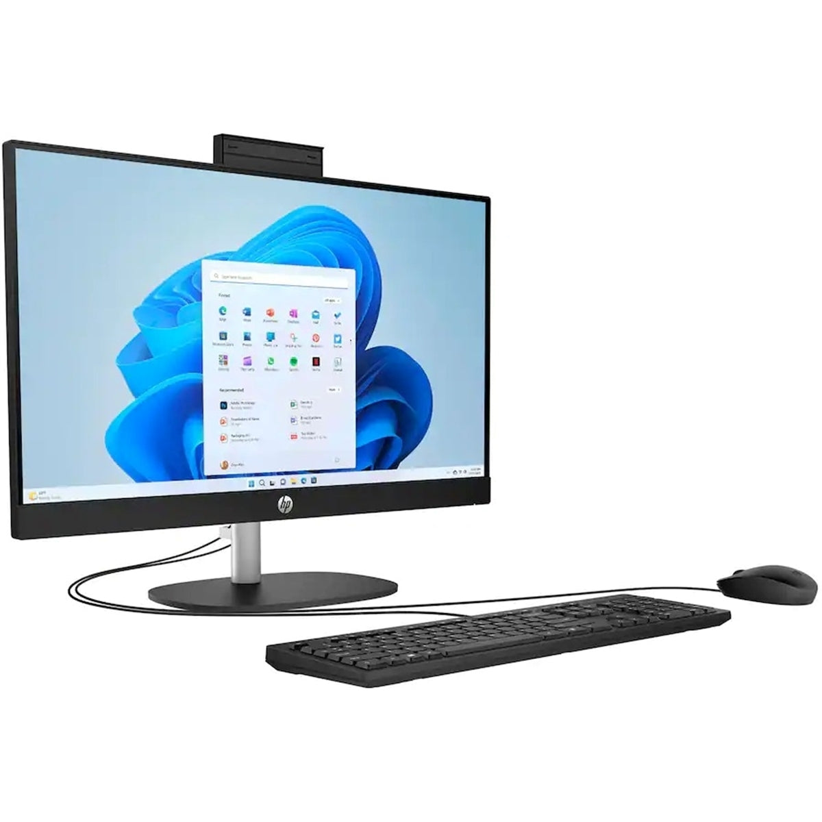 HP 23.8" Full HD All-in-One (8GB RAM, 512 SSD, Ryzen 3 7320U) Win11 Home (New)