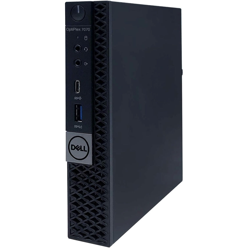 Dell Optiplex 7070 MicroTower 16GB 512GB SSD Core™ i5-9500T 2.20GHz WIN11P, Black (Refurbished - Very Good)