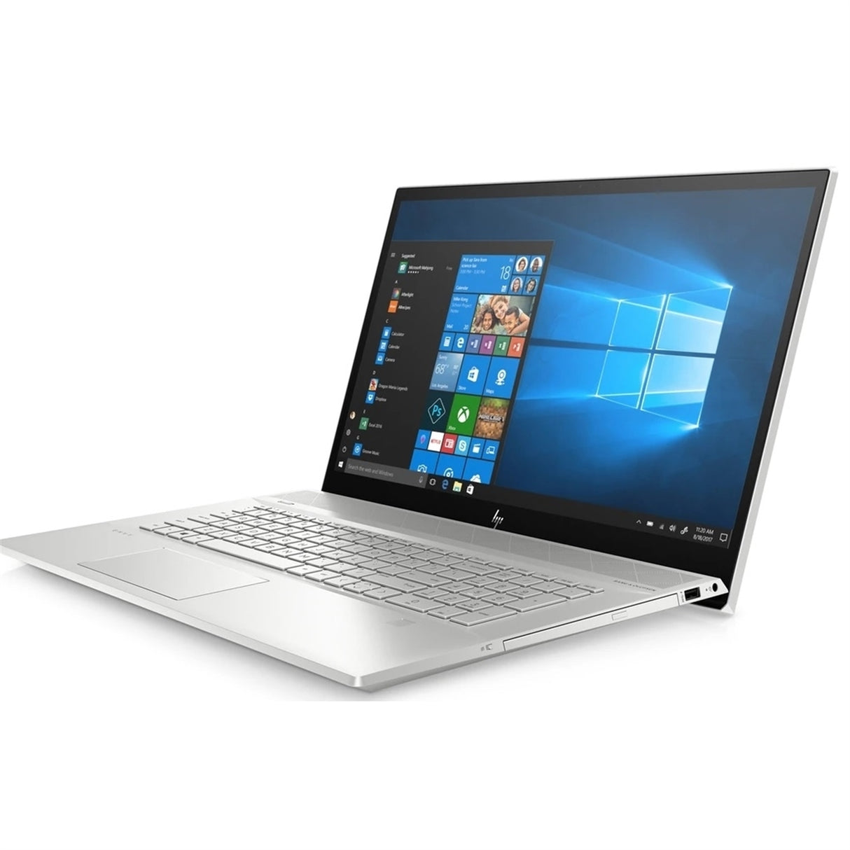 HP Envy 17 17.3" 16GB 256GB SSD Core™ i7-10510U 1.8GHz WIN11P, Silver (Refurbished - Excellent)