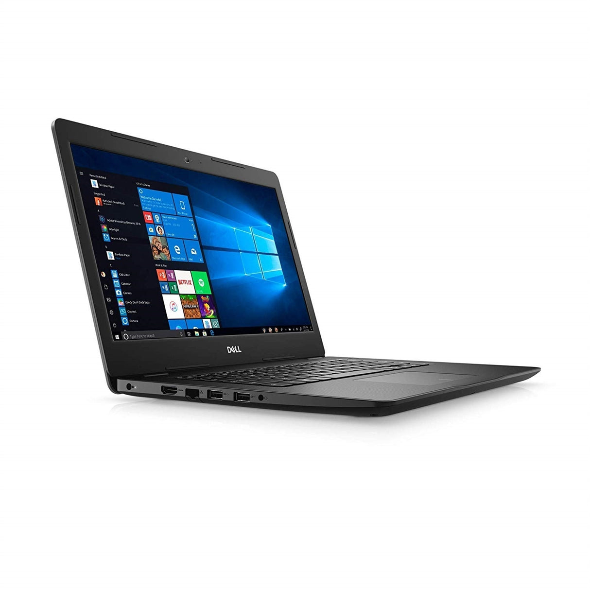Dell Inspiron 14 3493 14" 4GB 256GB SSD Intel Core™ i3-1005G1 3.4GHz WIN11P, Black (Refurbished - Fair)