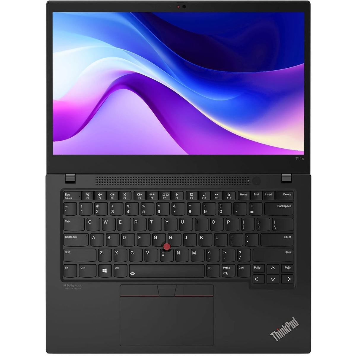 Lenovo ThinkPad T14s Gen 2 14" 32GB 256GB SSD Core™ I7-1185G7 3.0GHz WIN11P, Thunder Black (Refurbished - Fair)