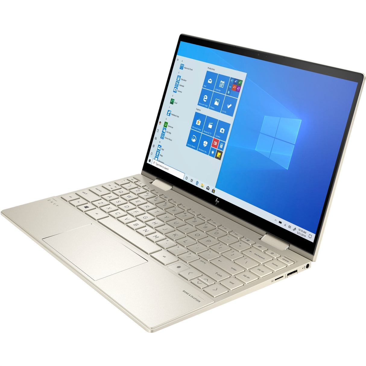 HP ENVY X360 13M-BD0033DX 13.3" Touch 8GB 512GB SSD Intel Core I7-1165G7 2.8GHz WIN11H, Pale Gold (Refurbished - Fair)